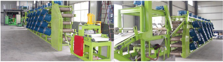 網帶式膠片冷卻機