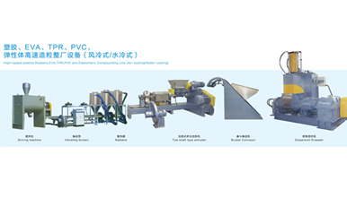 電纜料(liào)密煉擠出造粒(lì)機組XPE、TPR、EVA、PVC 電纜(lǎn)料密煉擠出造粒機組XPE、TPR、EVA、PVC
