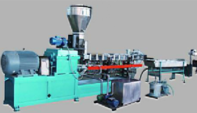 水拉條切粒 水拉條(tiáo)切粒